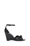 SAINT LAURENT LILA SANDALS,11196774