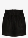 Bondi Born Universal Linen Shorts In Black