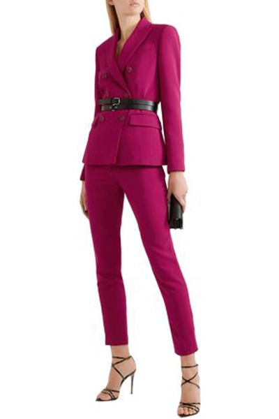 Altuzarra Indiana Double-breasted Cady Blazer In Magenta