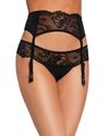 LA PERLA BRIGITTA FLORAL-LACE GARTER BELT,PROD223750138