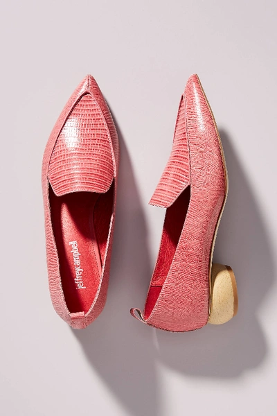 Jeffrey Campbell Viona Loafers In Pink