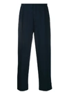 ACNE STUDIOS CROPPED TAPERED TROUSERS