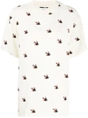 MCQ BY ALEXANDER MCQUEEN SWALLOW PRINT T-SHIRT