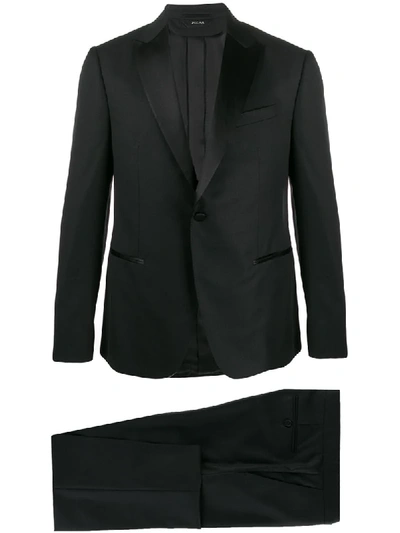 Z Zegna Two-piece Suit In Black