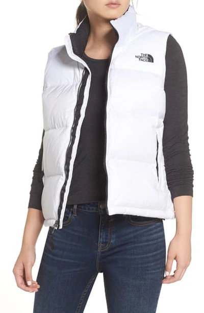 The North Face Nuptse 1996 Packable 700-fill Power Down Vest In Tnf White