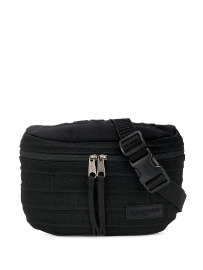 Eastpak Embossed Logo Patch Detail Belt Bag In Black