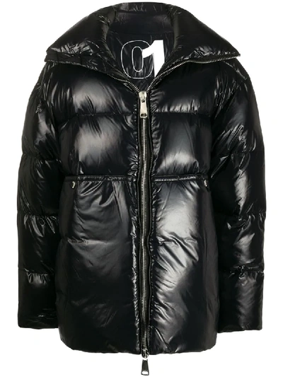 Khrisjoy Oversized Padded Coat In Black