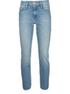 MOTHER STONEWASHED SKINNY JEANS