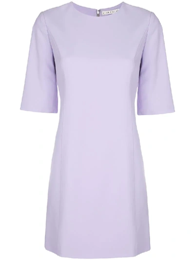 Alice And Olivia Coley Short Dress In Purple
