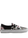 Vans Classic Slip-on Sneakers In Black