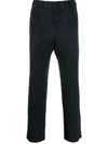 Issey Miyake Plissé Trousers In Blue