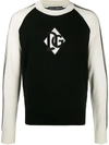 DOLCE & GABBANA LOGO PATCH JUMPER