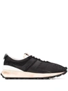 Lanvin Bumper Low-top Sneakers In Black