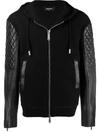 DSQUARED2 ZIPPED HOODED JACKET