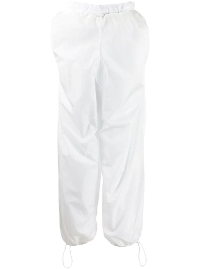 Y/project High-rise Track Trousers In White