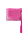 Sophie Bille Brahe Pink Velvet Tassel Jewellery Box In Pink