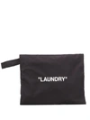 OFF-WHITE LAUNDRY POUCH
