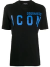 Dsquared2 Icon Short-sleeved T-shirt In Black