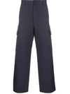 ACNE STUDIOS CROPPED CARGO TROUSERS