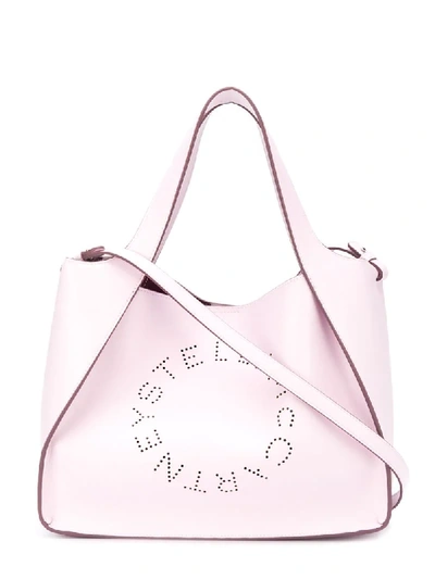 Stella Mccartney Stella Logo Tote Bag In Pink