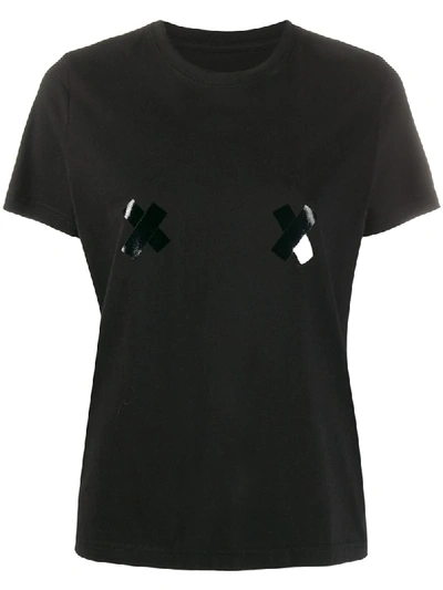 Marc Jacobs X Print T-shirt In Black