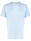 Sandro Embroidered Logo T-shirt In Blue
