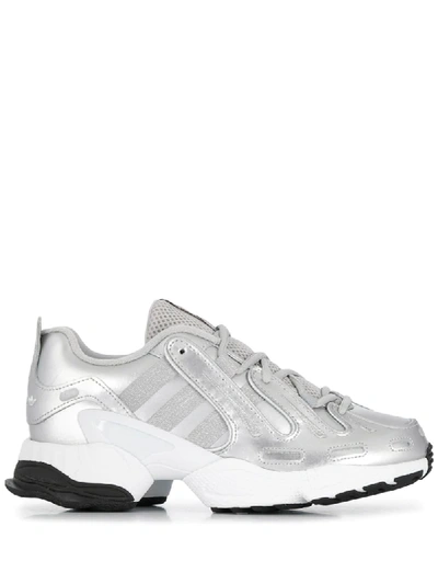 Adidas Originals Eqt Gazelle Trainers In Silver