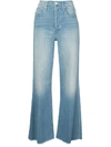 MOTHER HIGH RISE FLARED JEANS