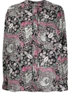 ISABEL MARANT ÉTOILE MEXIKA FLORAL-PRINT COTTON SHIRT