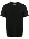 Sandro Solid Regular-fit Organic Cotton-jersey T-shirt In Black