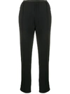 HAIDER ACKERMANN CROPPED TAPERED TROUSERS