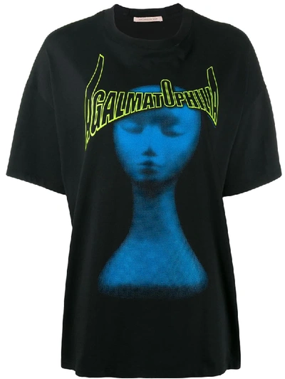 Christopher Kane Agalmatophilia T-shirt In Black