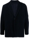 ISSEY MIYAKE PLEATED SINGLE-BREASTED BLAZER