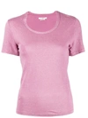 Isabel Marant Étoile Slim Fit Round Neck T-shirt In Pink