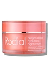 Rodial Dragon's Blood Hyaluronic Night Cream, 1.7 Oz.