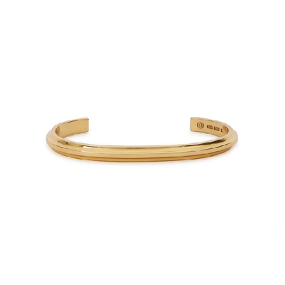 All Blues T Beam 18kt Gold Vermeil Bracelet