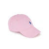 Polo Ralph Lauren X Asos Exclusive Collab Cap In Pink With Green Logo In Pink