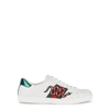 GUCCI ACE SNAKE-EMBROIDERED LEATHER SNEAKERS,3223146