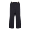 GIVENCHY NAVY CROPPED STRAIGHT-LEG WOOL TROUSERS,3736471