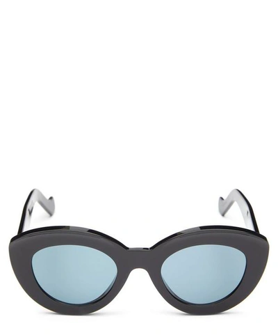 Loewe Butterfly Cat-eye Sunglasses In Black