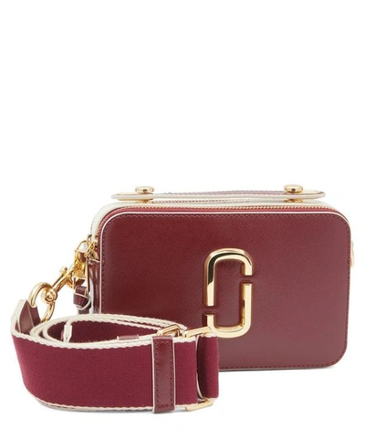 Marc Jacobs Large Snapshot Cross-body Bag In Cabernet