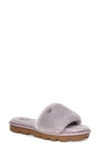 Ugg Cozette Genuine Shearling Slide In Soft Amethyst