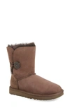 Ugg Bailey Button Ii Boots In Chocolate Suede
