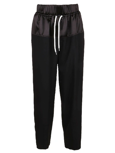 Givenchy Drawstring Waist Track Pants In Black