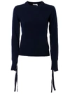 CHLOÉ SIDE LACED DETAIL PULLOVER,11196923