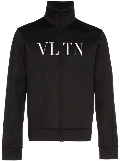 Valentino Black Unisex Vltn Track Jacket