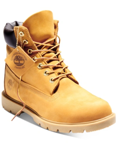 Timberland Men's 6" Basic Boots From Finish Line In Wheat