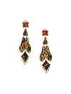 BURBERRY MULTICOLORED DROP EARRINGS,8017952 SW