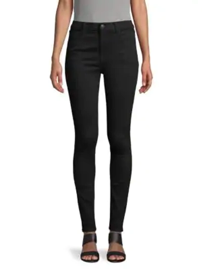 J Brand Maria High-rise Skinny Jeans In Dark Blue