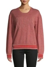 RAG & BONE REFLECTIVE WOOL-BLEND PULLOVER SWEATER,0400012012899